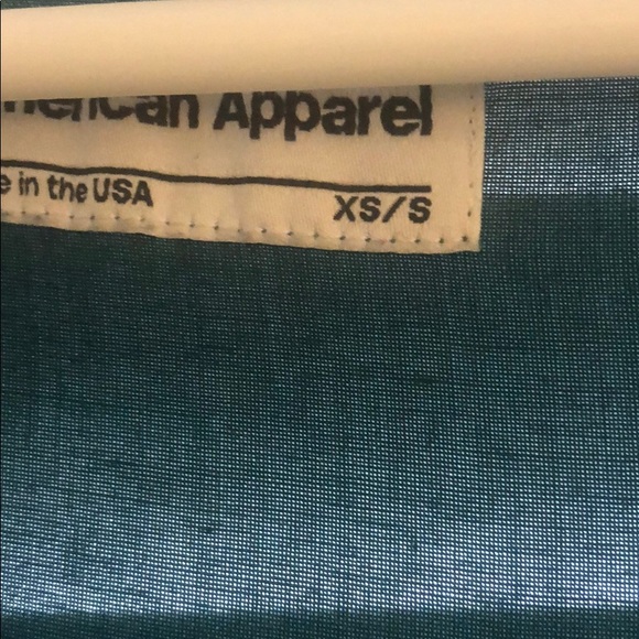 American apparel green babydoll dress - Picture 3 of 3